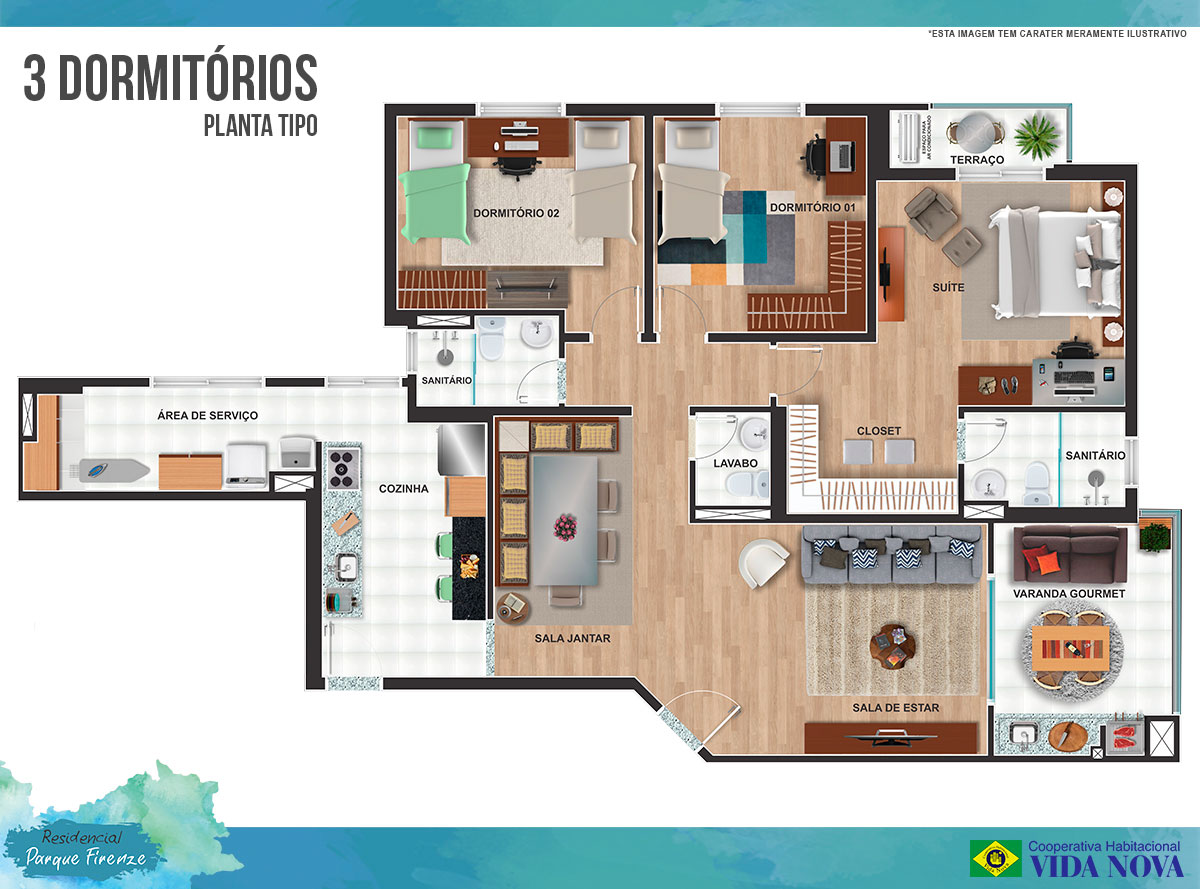 GRUPO 17 Condomínio Residencial Parque Firenze Cooperativa