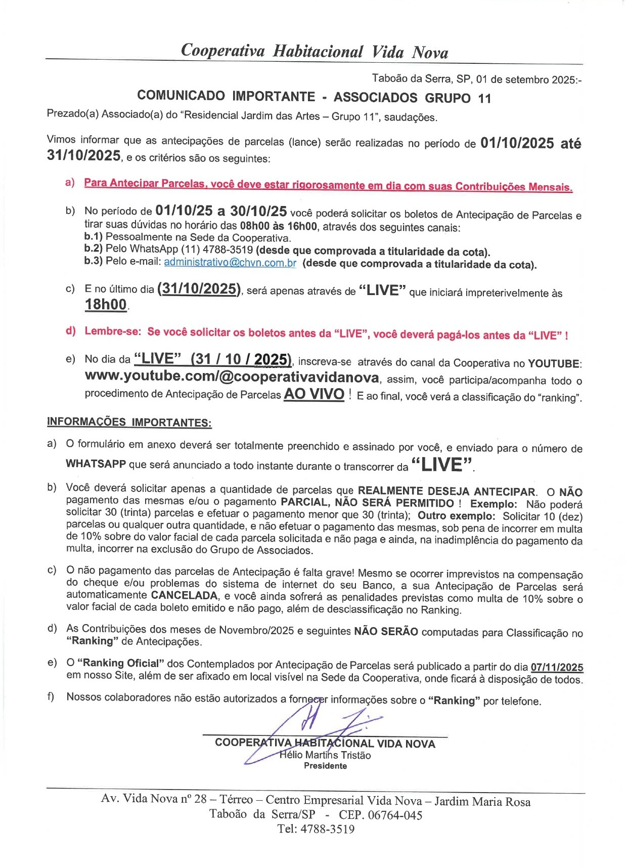 Cata Antecipação Grupo 11 Bloco D